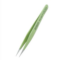 Taiwan Baogong Proskit 1PK-101T anti-static insulation anti-magnetic round tip tweezers (120mm)