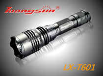 Longxing T6 LED strong light flashlight LX-T601 Super bright outdoor flashlight LED flashlight strong light flashlight