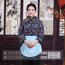  Ah Qing sister-in-law clothing National Xianglin sister-in-law costume Yangge clothing Water village clothing Village girl clothing Tie Mei clothing Xier clothing