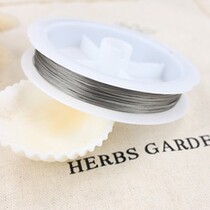 DIY Ornament Wire Accessories Straight Into South Korea Steel Wire String Beads Curtain String Bead Wire Not Easy To Break 100 lap