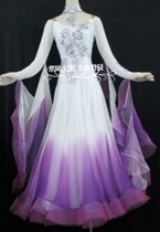 Morden Dance Dresses New Dress Waltzes Waltz National Standard Pompeos Miss Lady Rehearsability to compete for non-half-bust