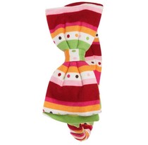 US JanieandJack baby girl color striped bow hair band