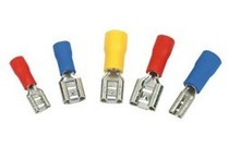 Female pre-insulated connector FDD5 5-250 Terminal block Cold-pressed terminal 100 yellow