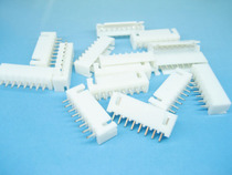 2 54-8p terminal block XH circuit board fixing socket white vertical pins 12 1 yuan