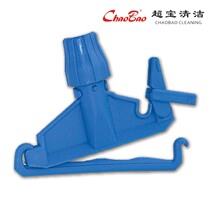 Super Treasure brand luxury buckle to mop clip Blue mop replacement clip Cloth chuck Rag clip