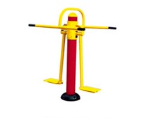 Outdoor elderly exercise fitness equipment supplies double-seat wave Board double wave Board Community Park fitness path