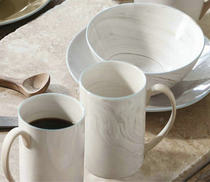 Wood WW Foreign Trade Original Single Ceramic Western Cutlery Tattooed Dish Bowl glass Marble Pattern A etc. logo