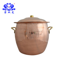 (Xin Shuanglong) Customized copper pot copper pot red copper soup pot large copper soup pot large copper soup pot pure copper pot