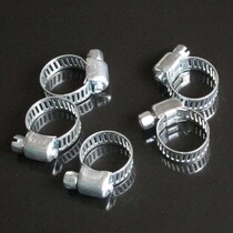 Stainless steel hose hoop clamp hoop gas pipe clamp buckle Water pipe fastening gas accessories