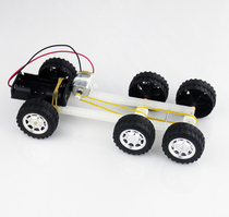 DIY handmade assembly buggies small production technology hand-wheel lincoln jia zhang toy car