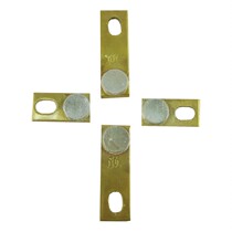 Yan word three meters five meters machine contacts platinum coil machine thickened silver contacts solid straight large circle