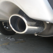 09-13 Renault Corleone tail throat tail pipe Corleone exhaust pipe 304 pure stainless steel Gude