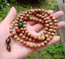 Xin Miao Tang ● (Luzhou Xiang) fidelity 8mm Laoshan sandalwood 108 beads rosary