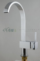 All copper rotating kitchen faucet tap cooling and hot double sink rotating laundry pool counter