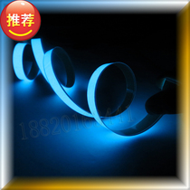 Ultra-thin EL light strip Cold light strip All-body light-emitting bendable cutting counter decorative light strip multi-color optional