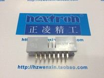  Taiwan Zhengling Seiko (nextron) DC3-16P straight foot 16-core simple angle socket cable socket