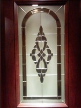 Inlaid glass door craft copper strip home decoration factory direct sale high-end product European classical interlayer edit)