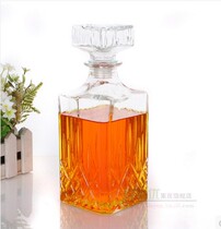 Diamond Red Wine Bottle Wine Split Bottle Wine Cabinet Decorated Bottle home Decorative Pendulum Glass Bottle