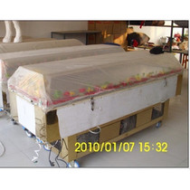 Crystal Coffin Ice Coffin Stainless Steel Titanium Edition Hebei Anle Crystal Coffin