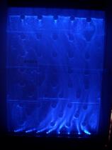 Aquarium screen bubble wall KTV water dance screen Water curtain wall Acrylic bubble water column lamp