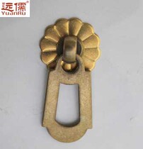 Yuanru bronze sculpture new Chinese classical antique bronze handle cabinet door drawer brass handle YRH128