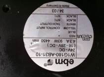 24V 4 3A 93W EBM 200 * 70MM circular violence fan W1G180-AB31-01 10 09