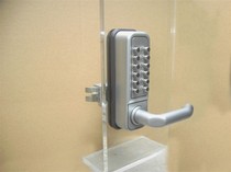 Mechanical password glass door lock password door lock mechanical code lock double door glass door lock