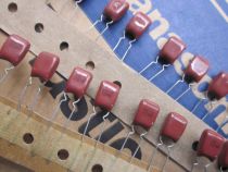 Original Panasonic CBB metallized film capacitor 0 1uf63v 0 1uf 100nf 104