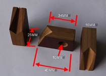 Saddle-moulding book wood