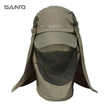 Shantuo outdoor quick-drying hat male fishing hat female riding bicycle sunshade sun hat tourism beach cap