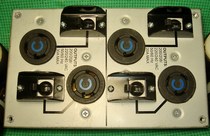 High-power fever gold-plated socket