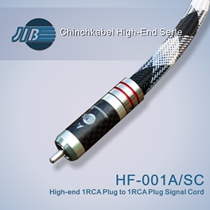 German Python JIB HF-001A SC CD Turntable Succession Power Amplifier Advanced Single Crystal Silver RCA Signal Wire Audio Line