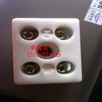 Ceramic wiring terminal high temperature resistant wiring terminal ceramic binding post high frequency large 5 holes