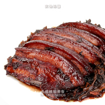 On the day of Wuxi cuisine fresh plum vegetables pork pork pork pork fat not greasy