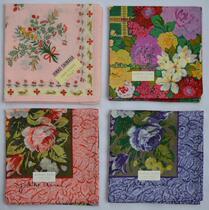 Japan Made Pure Cotton Lady Handpmadame Hanai Rose Pattern Big Size