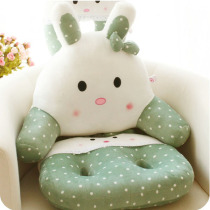 Cute cute cute little rabbit office cuddle with pillow protection waist pillow car backrest cushion neck pillows Beauty and hip cushion chair cushion