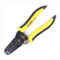 Flying Deer with cutting edge multifunctional wire stripper stripping rubber handle with safety lock RT-6021