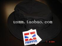 P23-(spot) American straight hair PROPPER black cotton Benni cap
