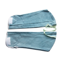 Xinwei full cowhide welding sleeve 60cm protective sleeve welder protection authentic cowhide sleeve