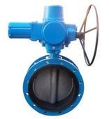 Large diameter electric soft seal flange butterfly valve D941X-16 802 actuator electric valve