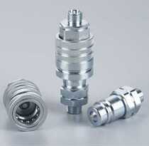 Interchangeable replacement LSQ open and closed ISO5675 3 8 Push-pull hydraulic quick connector Tubing connector