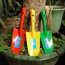 Promotion-Shanghai Qiao Juan Color iron handle one-piece big shovel (gardening shovel small tool) Type 2013