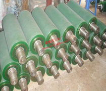 Supply all kinds of high-quality polyurethane lagging rubber roller silicone lagging