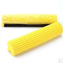 4 rubber cotton mop heads Strong water absorption squeeze water universal sponge head replacement 27cm