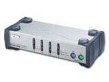 En licensed CS84A 4-port desktop PS 2KVM switcher tax included