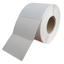 Barcode printing paper 35mm * 55mm * 50m Label paper barcode paper adhesive bronze version paper