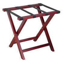  Southern premium hotel hotel solid wood luggage rack foldable storage rack Hotel room luggage chair storage rack