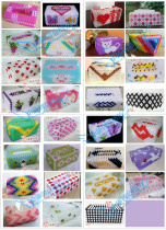 31 types of handmade beaded tissue box electronic drawings are simple and easy to understand and the beaded tutorial diagram of the paper box is suitable for novices