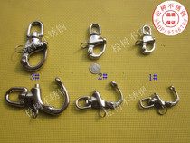 Punch double crown special price) 316 Yongstainless universal hand pull spring shackle stainless steel rotary shackle) hand pull shackle