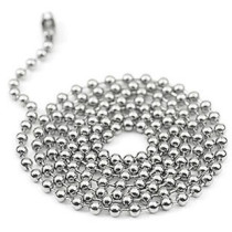 DIY decoration high grade metal bead curtain ball chain 304 stainless steel bead chain bead chain bead curtain chain 1 meter price